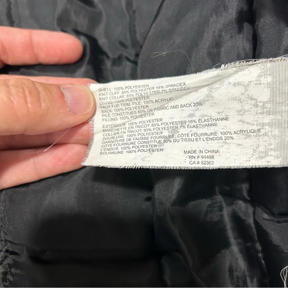 HFX WOMEN'S WATER & WIND PROOF Parka COAT Army Green Size M - Picture 8 of 8